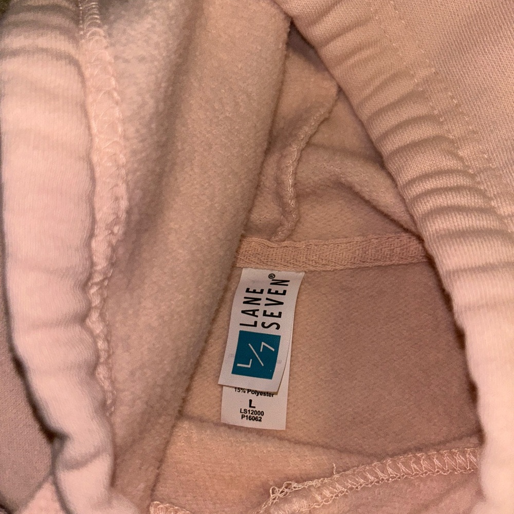 Snoopy Pink Hoodie Sweatshirt - Picture 2 of 3